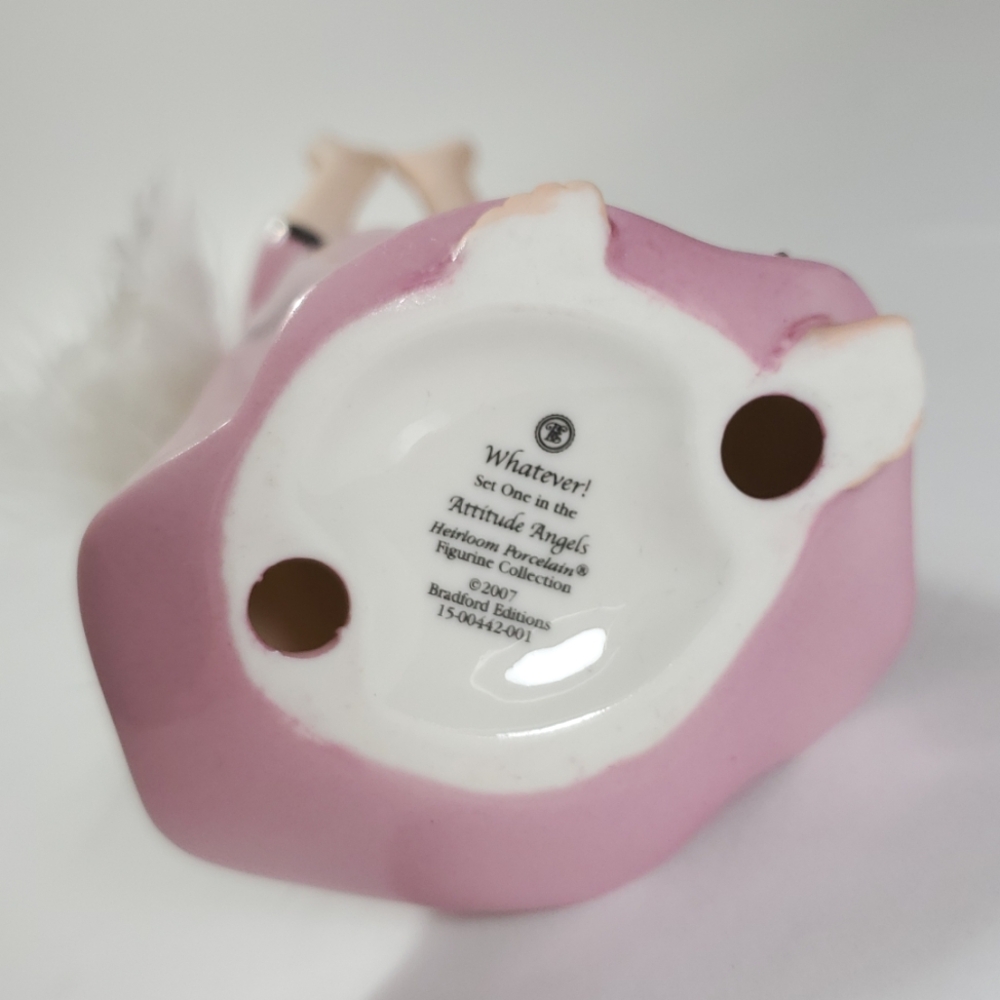 "Atttitude Angels" Porcelain Figurines - Picture 12 of 16